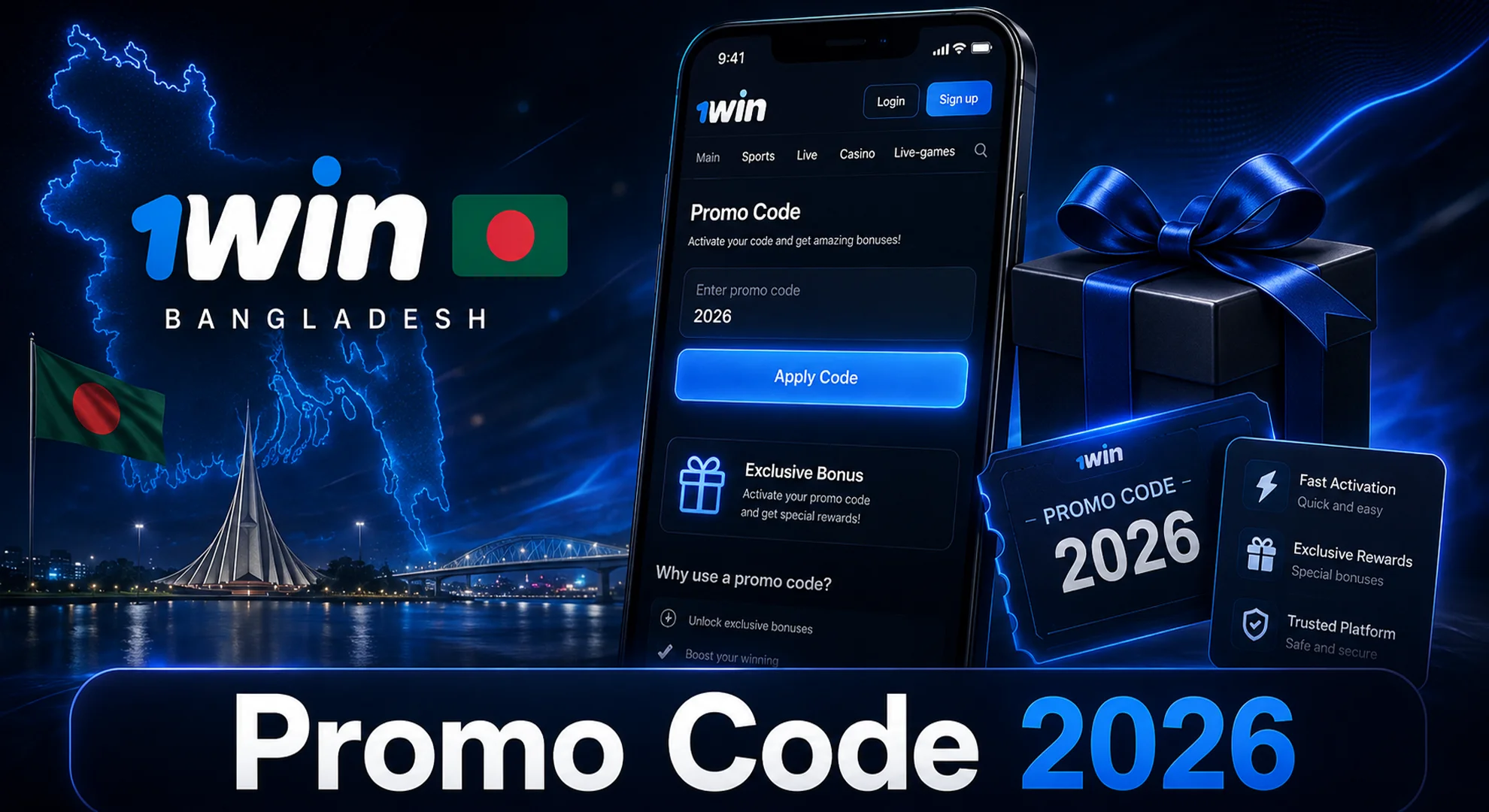 1win promo codes for bangladesh 2026